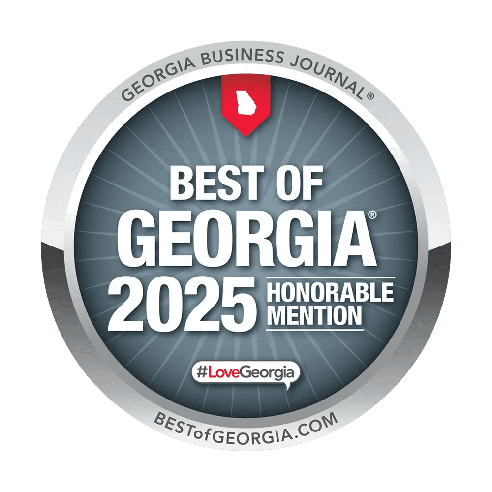 grey badge for Best of Georgia 2025 Honorable Mention