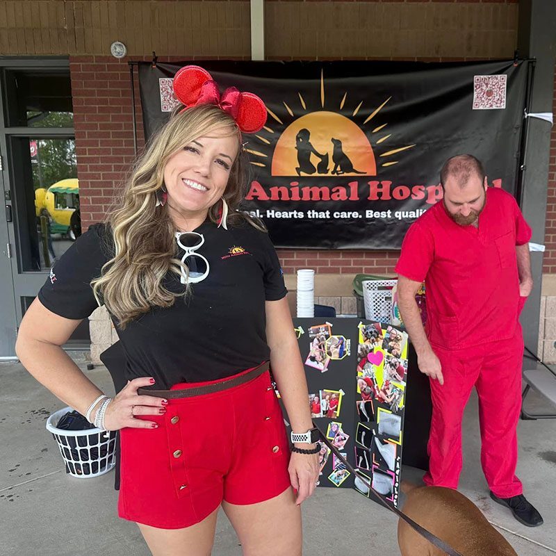 Mills Animal Hospital At A Community Event